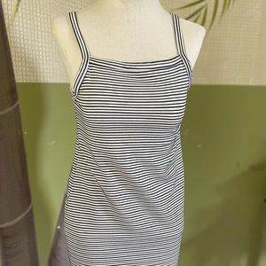 Kendall & Kylie Mini Bodycon Striped Dress Size S